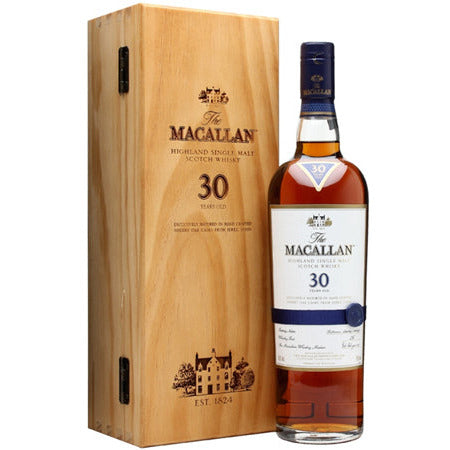 The Macallan Sherry Oak Single Malt Scotch 30 Year