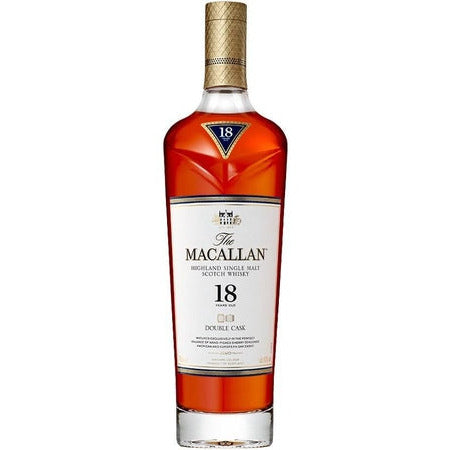 The Macallan Scotch Single Malt 18 Year Double Cask