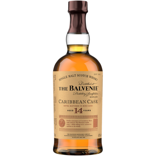 The Balvenie Scotch Single Malt 14 Year Caribbean Cask Rum