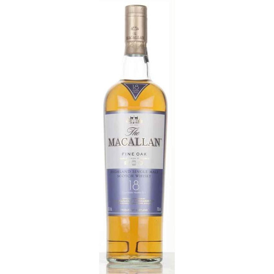 The Macallan Fine Oak Scotch Single Malt 18 Year