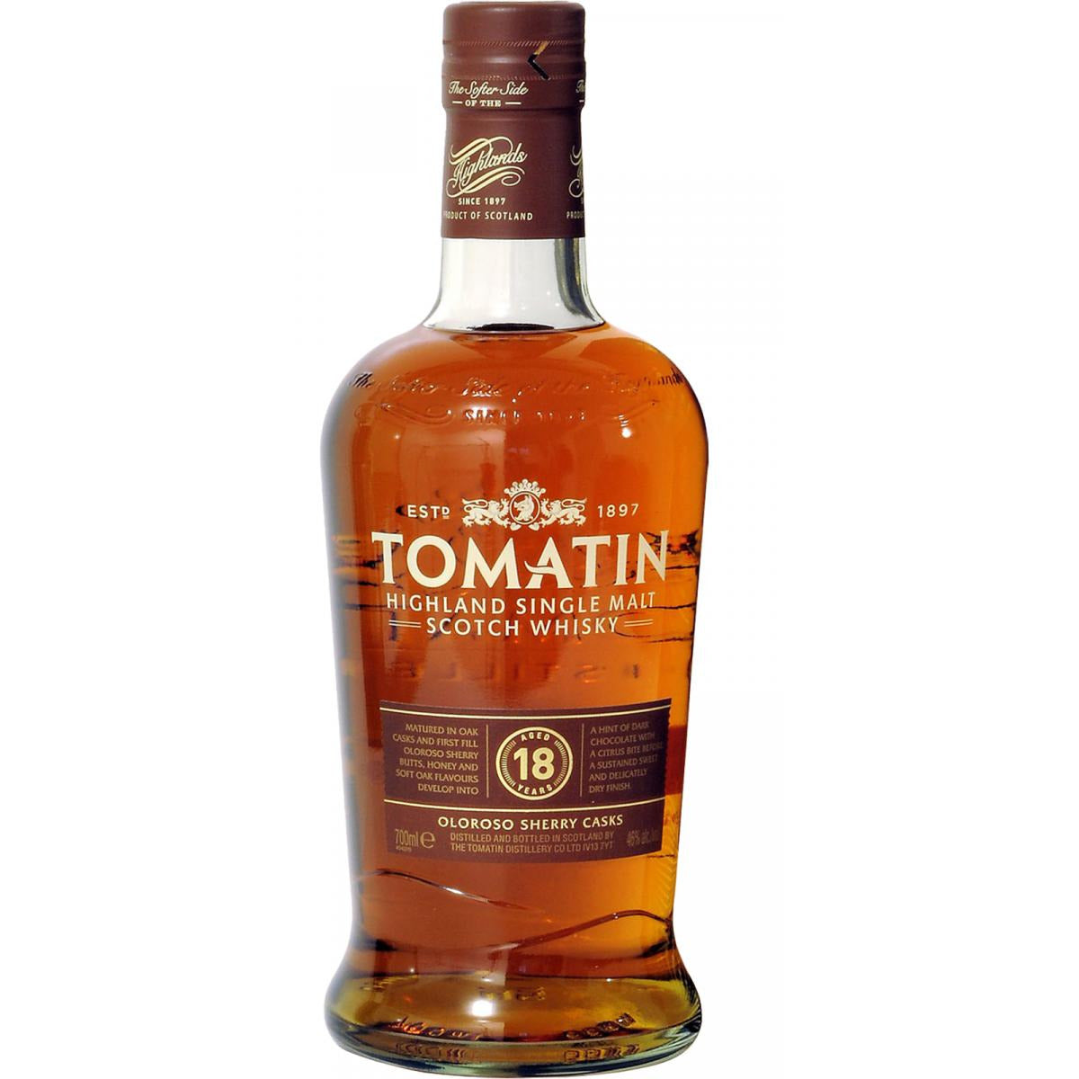 Tomatin Scotch Single Malt 18 Year 2018