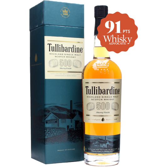 Tullibardine Scotch Single Malt 500 Sherry Finish