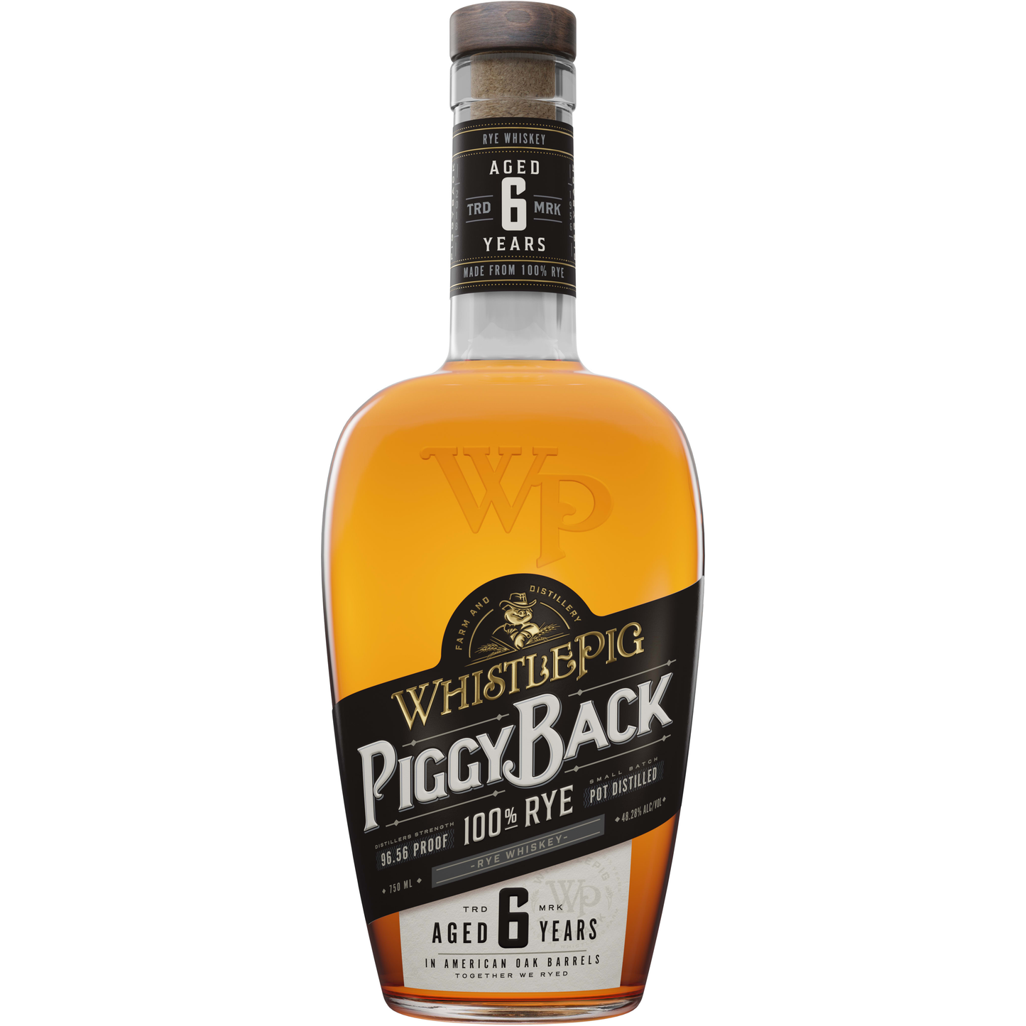 Whistlepig Rye Whiskey 6 Year Piggyback