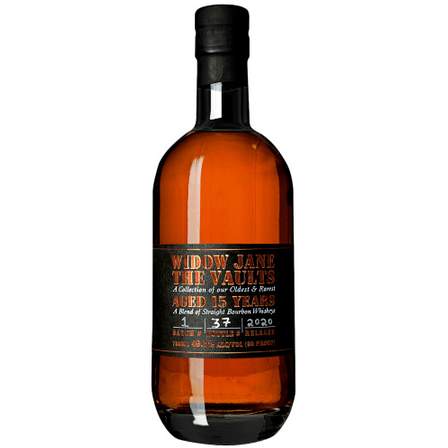 Widow Jane The Vaults 2020 15 Year Old Blended Bourbon Whiskey