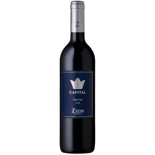 YIKVEI ZION  MERLOT CAPITAL ZION 750 ML