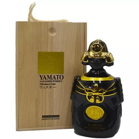 YAMATO JAPANESE WHISKY MIZUNARA CASK BLACK SAMURAI EDITION