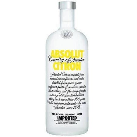 Absolut Vodka Citron