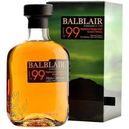 Balblair Scotch Single Malt 1999