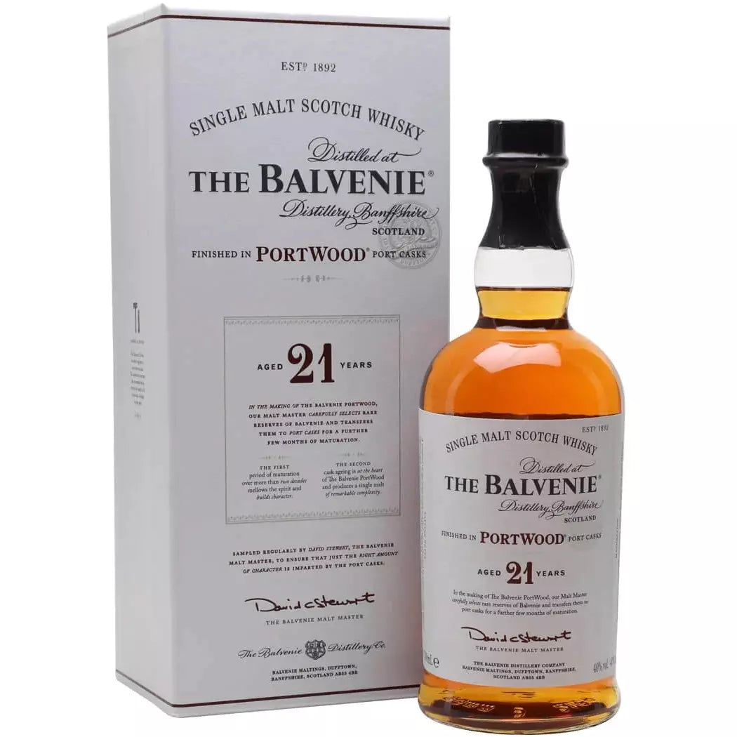 The Balvenie Scotch Single Malt 21 Year Portwood