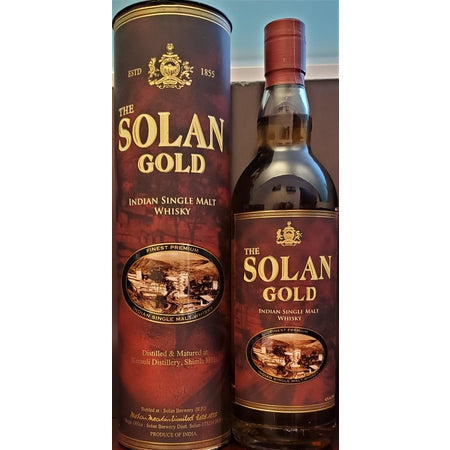 Solan Gold Indian Single malt Whisky