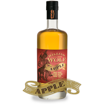 William Wolf Whiskey Apple