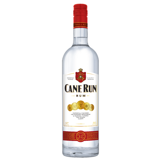 CAN RUN WHITE RUM