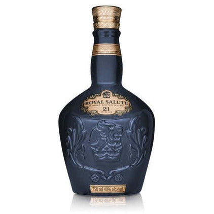 Royal Salute Scotch 21 Year Sapphire Bottle