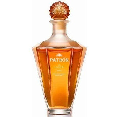 Patron Tequila Extra Anejo En Lalique Serie II