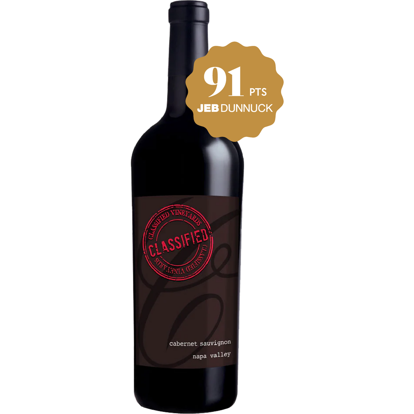 Classified Vineyards Napa Valley Cabernet Sauvignon 2018