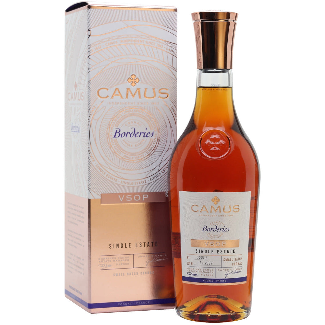 Camus Cognac VSOP Borderies Single Estate (>>700 ML<<)