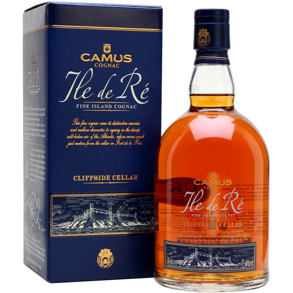 Camus Cognac Ile de Re Cliffside Cellar