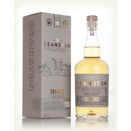 DEANSTON 15 YEAR OLD "ORGANIC" SINGLE MALT SCOTCH WHISKY