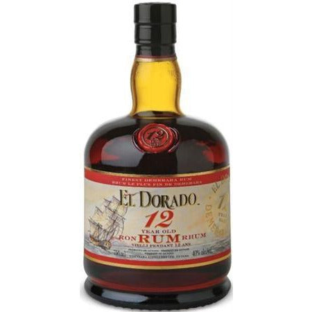 El Dorado Rum 12 Year Old Finest Demerara Rum