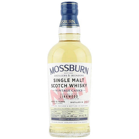 Linkwood Scotch Single Malt 10 Year By Mossburn