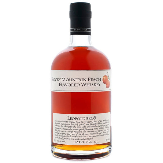 Leopold Bros Whiskey Rocky Mountain Peach