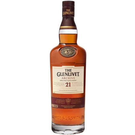 The Glenlivet Scotch Single Malt 21 Year Archive 1921