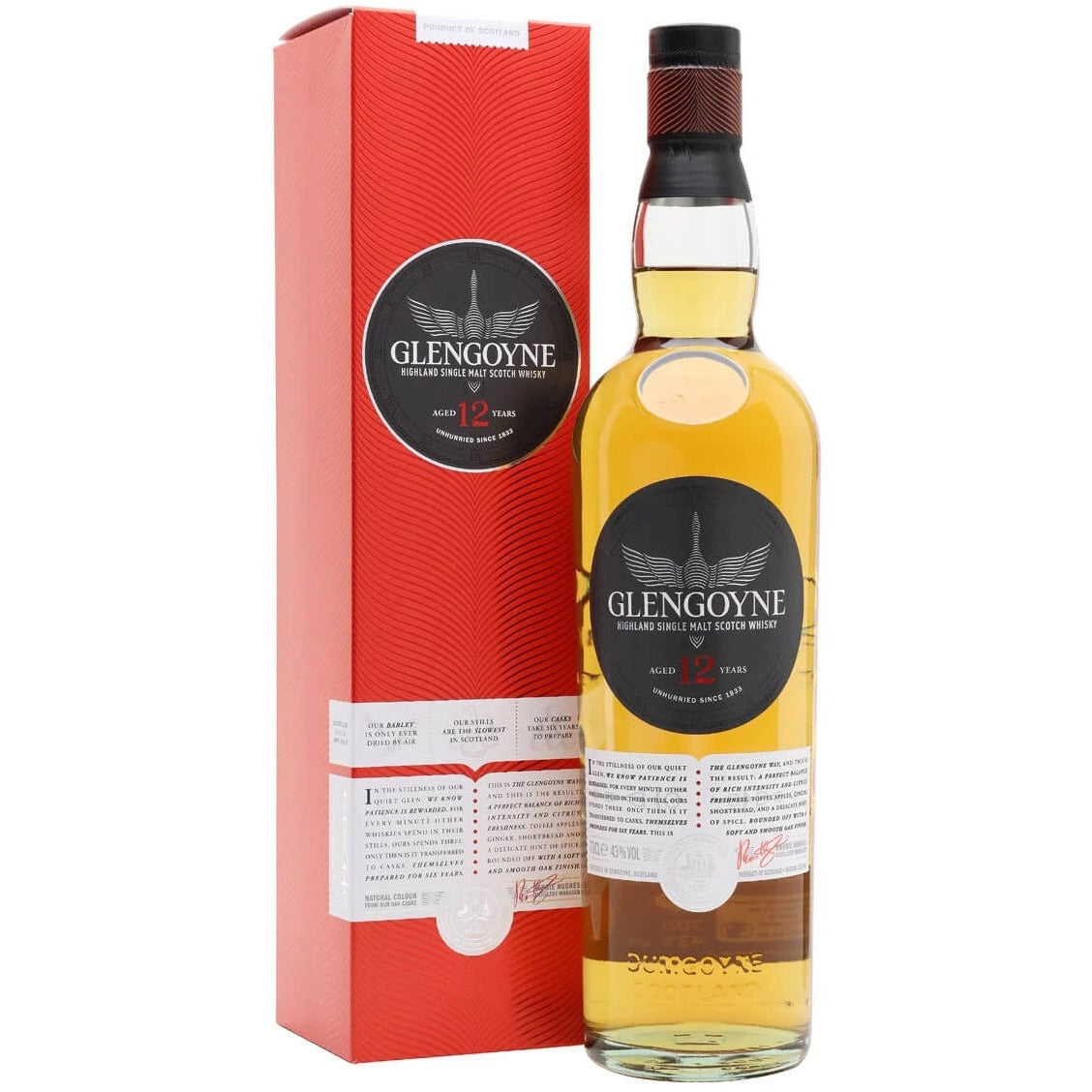 GLENGOYNE 12YR OLD SINGLE MALT