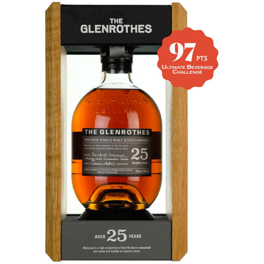 The Glenrothes 25 Year Old Single Malt Scotch Whisky