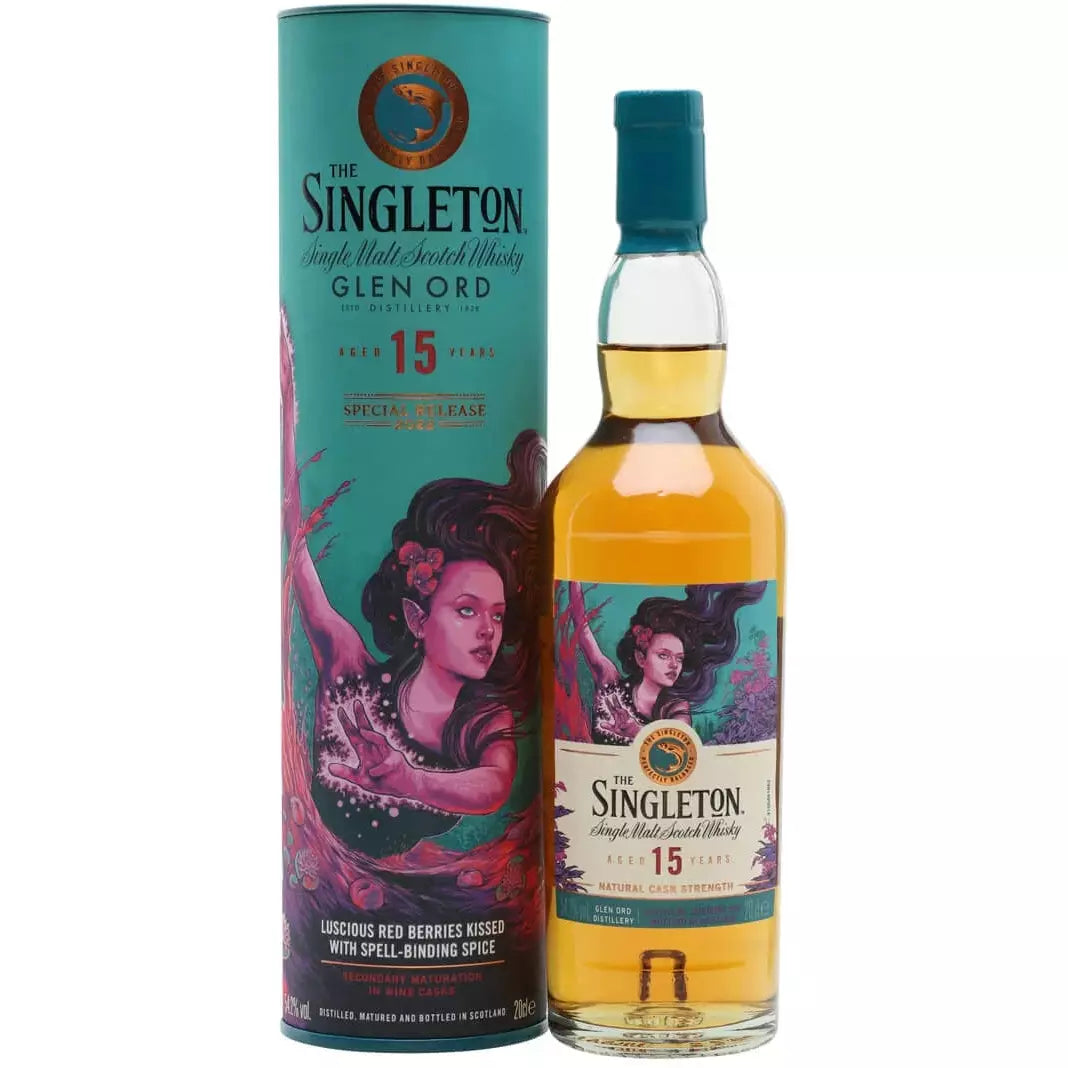 Singleton of Glen Ord 15 Year Old Special Releases 2022 Small Bottle