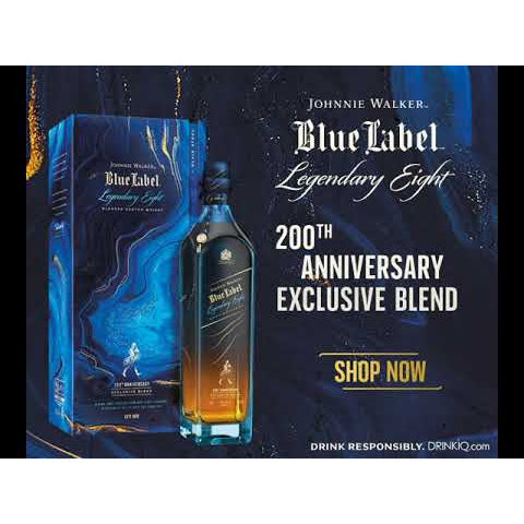 Johnnie Walker Blue Label Legendary Eight Ltd Edition(SOLD OUT!!)