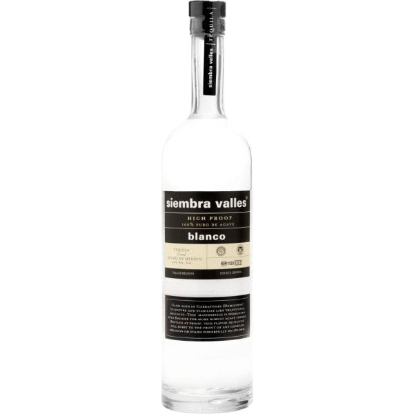 Siembra Valles Tequila Blanco High Proof