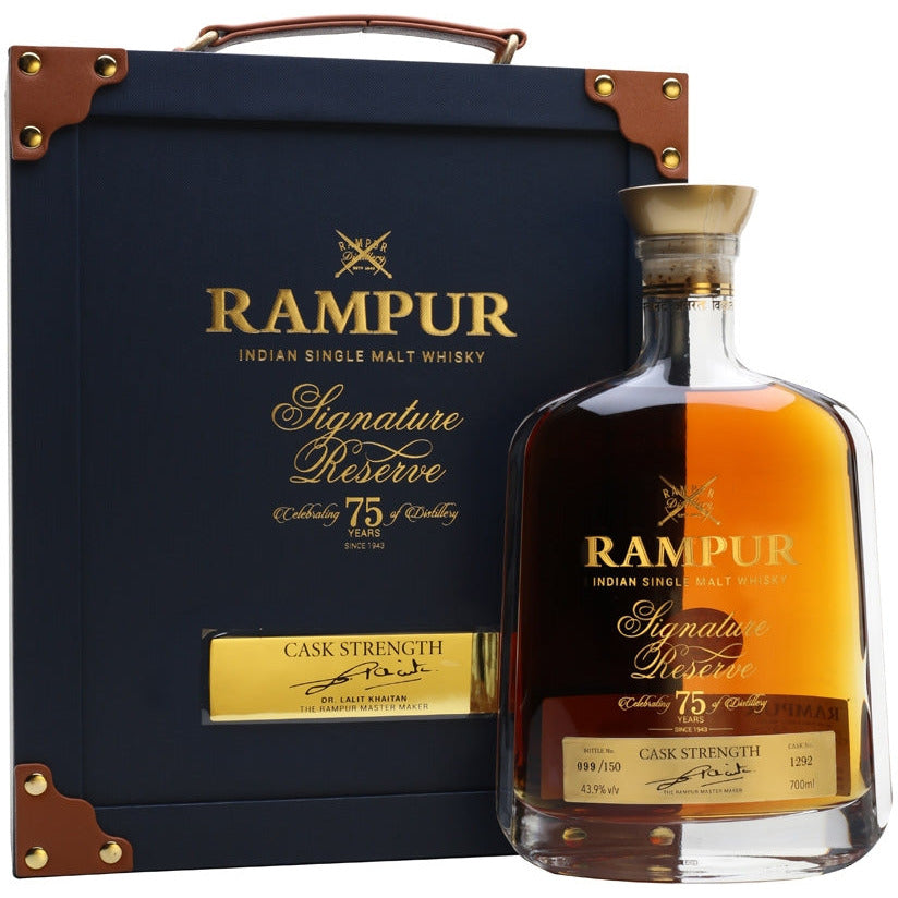 Rampur Indian Single Malt Whiskey Signature Reserve