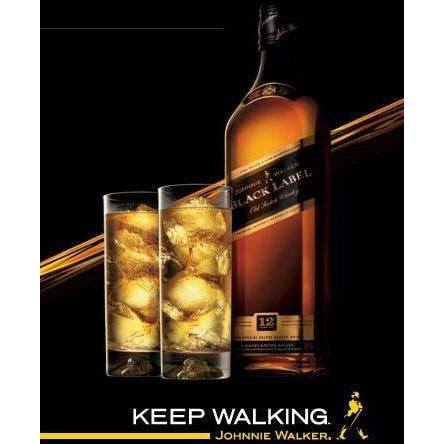 Johnnie Walker Scotch Black Label 12 Year