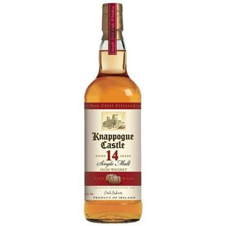 Knappogue Castle Irish Whiskey Single Malt 14 Year Twin Wood