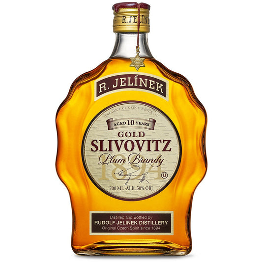 JELINEK GOLD SLIVOVITZ 10YR 100PF