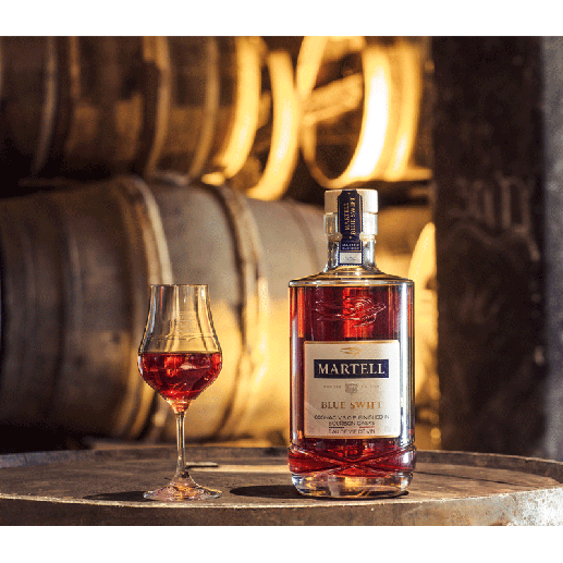 Martell Blue Swift Cognac Night Version- FRANCE