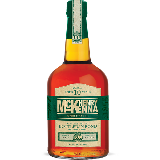 Henry Mckenna Bourbon Single Barrel 10 Year Bottled In Bond