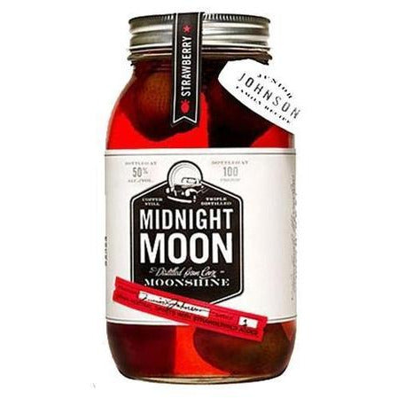 Midnight Moon Junior Johnson's Strawberry Moonshine