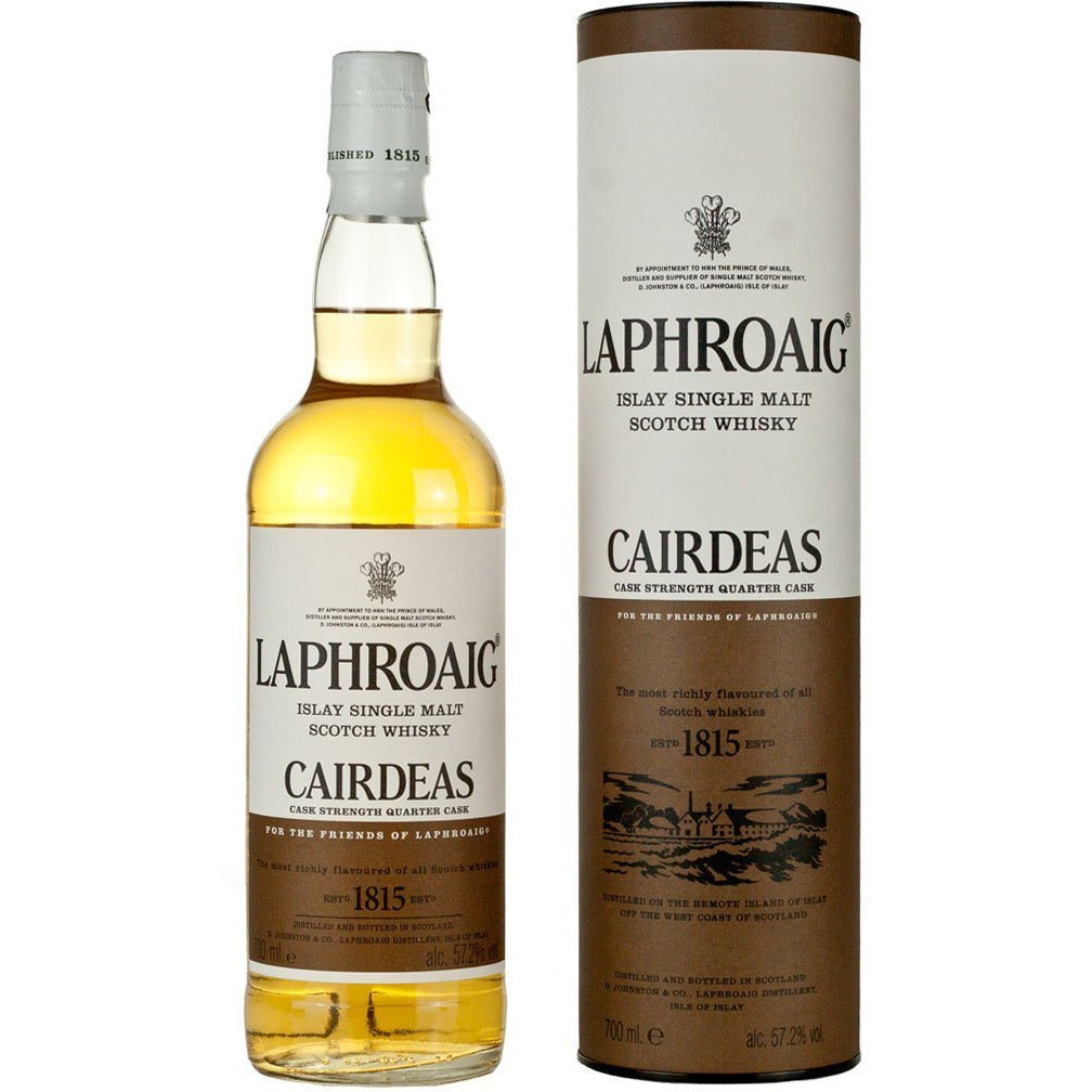 Laphroaig Scotch Single Malt Cairdeas Cask Strength Quarter Cask