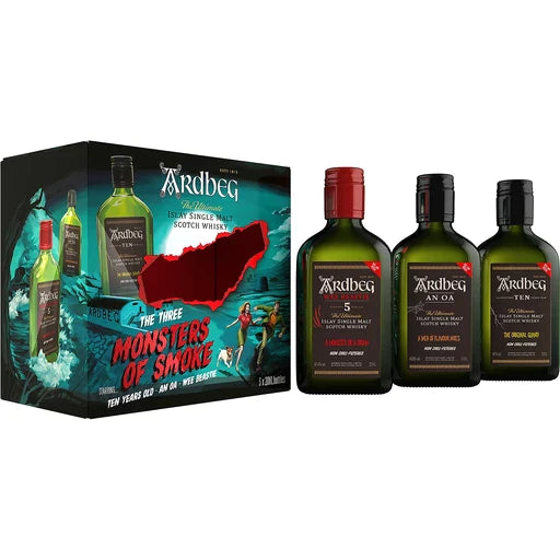 Ardbeg The Three Monsters of Smoke Gift Set