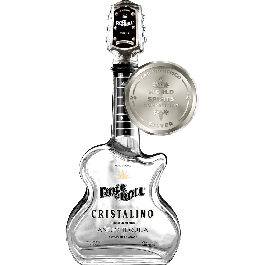 Rock N Roll Tequila Anejo Cristalino