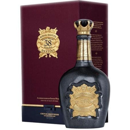 Royal Salute Scotch 38 Year Stone Of Destiny