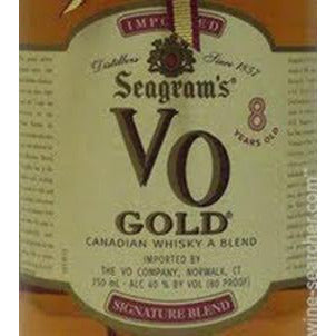 Seagram's Vo Canadian Whiskey 8 Year Gold