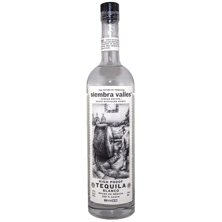 Siembra Valles Tequila Blanco High Proof