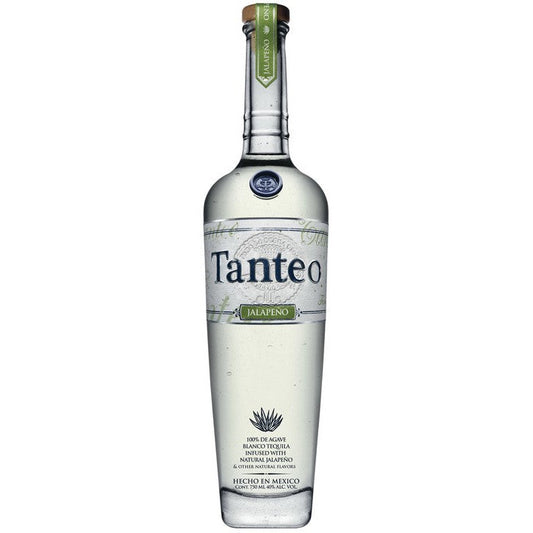 TANTEO JALAPENO W/1 OZ SALT 6PK (CONTAINS:6BTLS JALAPENO,& 1 OZ JALAPENO SALT NECKERS)