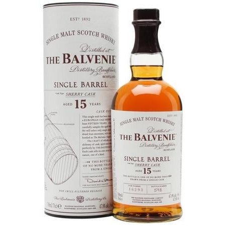 The Balvenie Scotch Single Malt 15 Year Sherry Cask