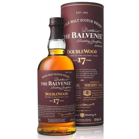 The Balvenie Scotch Single Malt 17 Year Doublewood