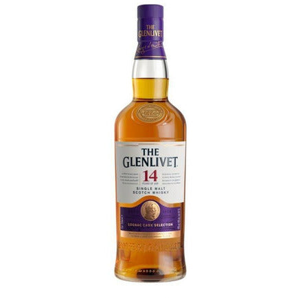 The Glenlivet Scotch Single Malt 14 Year Cognac Cask