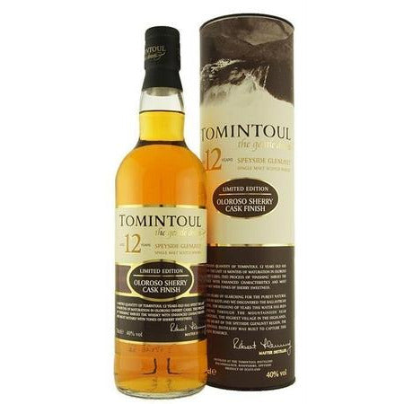 Tomintoul Scotch Single Malt 12 Year Oloroso Cask Finish