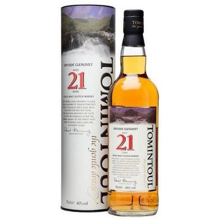 Tomintoul Scotch Single Malt 21 Year